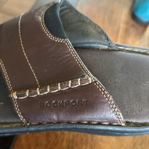 Rockport men’s  leather sandals size 13 - Picture 3 of 5